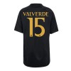 Maglia ufficiale Real Madrid Valverde 15 Alternativa 2023-24 per Bambino